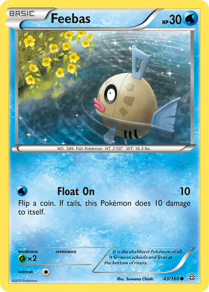 Feebas (43/160) [XY: Primal Clash] | Galactic Gamez