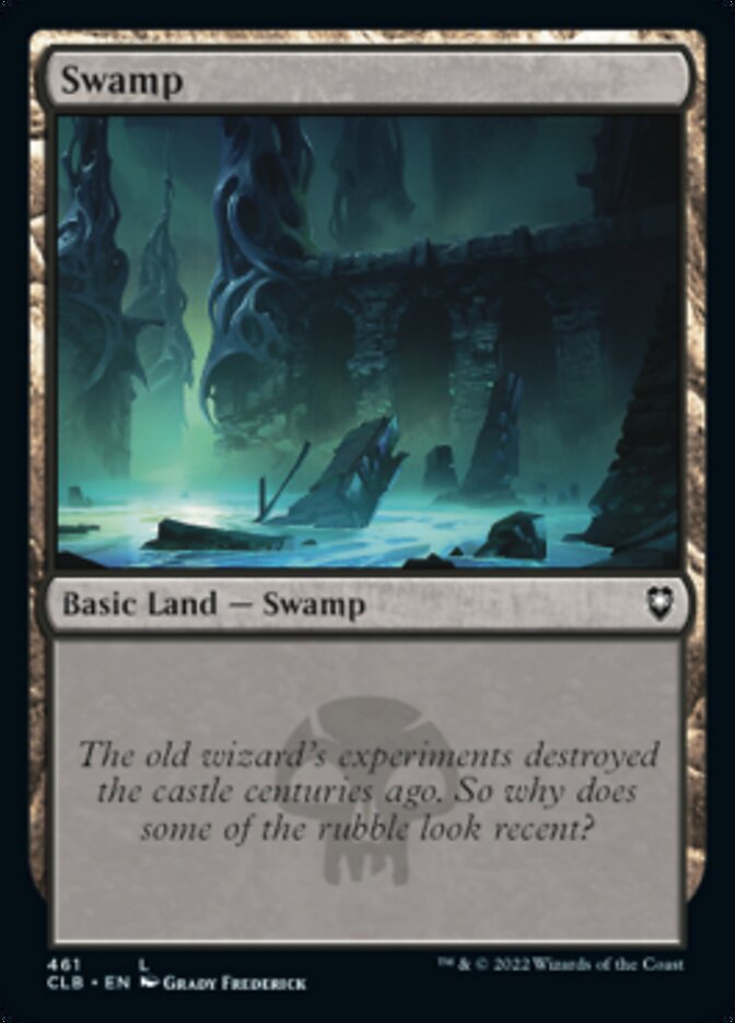 Swamp (461) [Commander Legends: Battle for Baldur's Gate] | Galactic Gamez