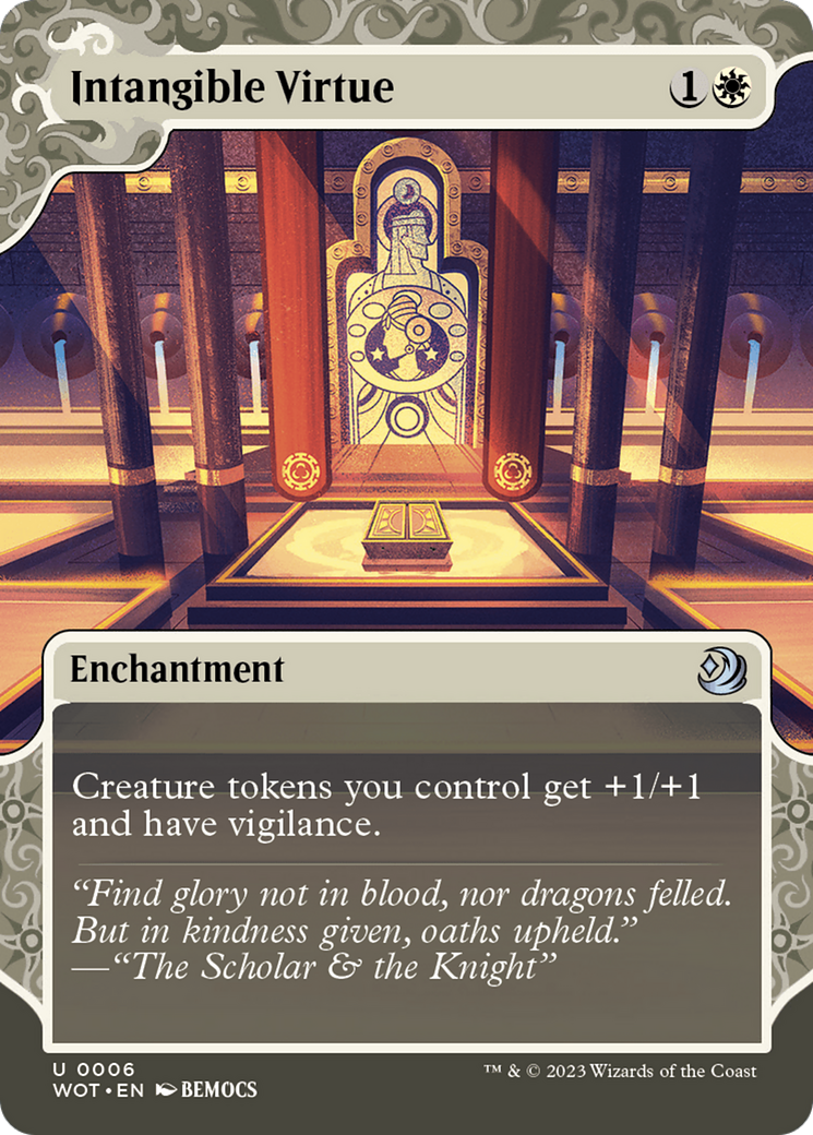 Intangible Virtue [Wilds of Eldraine: Enchanting Tales] | Galactic Gamez