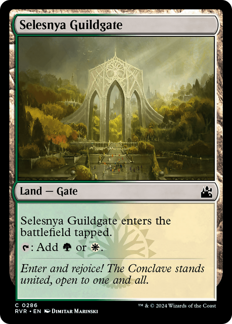Selesnya Guildgate [Ravnica Remastered] | Galactic Gamez