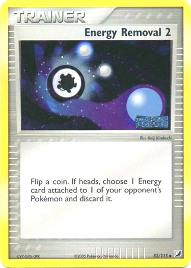 Energy Removal 2 (82/115) (Stamped) [EX: Unseen Forces] | Galactic Gamez