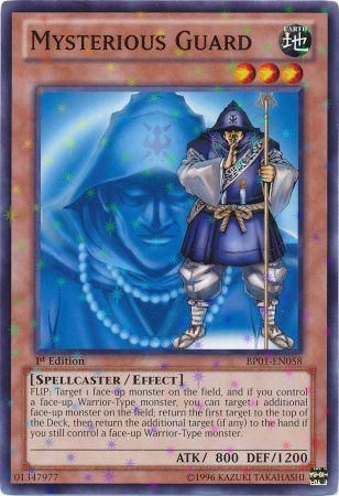 Mysterious Guard [BP01-EN058] Starfoil Rare | Galactic Gamez