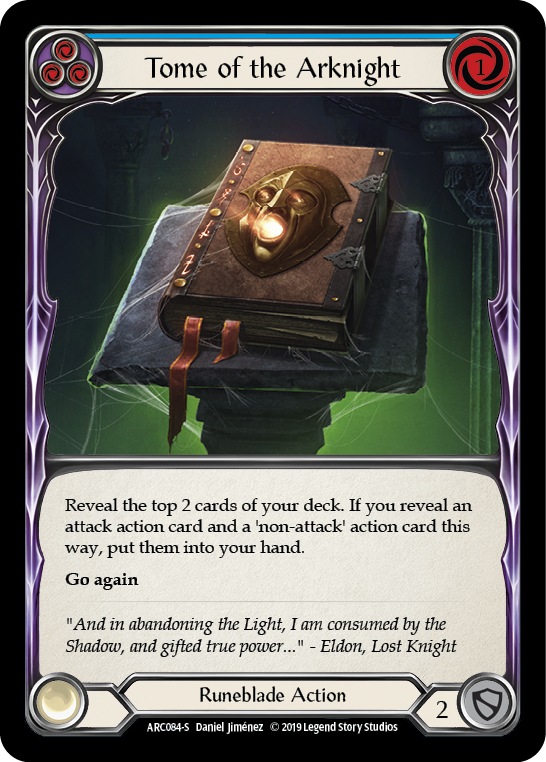 Tome of the Arknight [ARC084-S] 1st Edition Rainbow Foil | Galactic Gamez