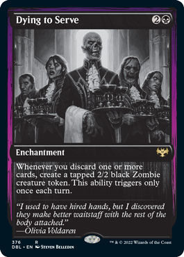 Dying to Serve [Innistrad: Double Feature] | Galactic Gamez