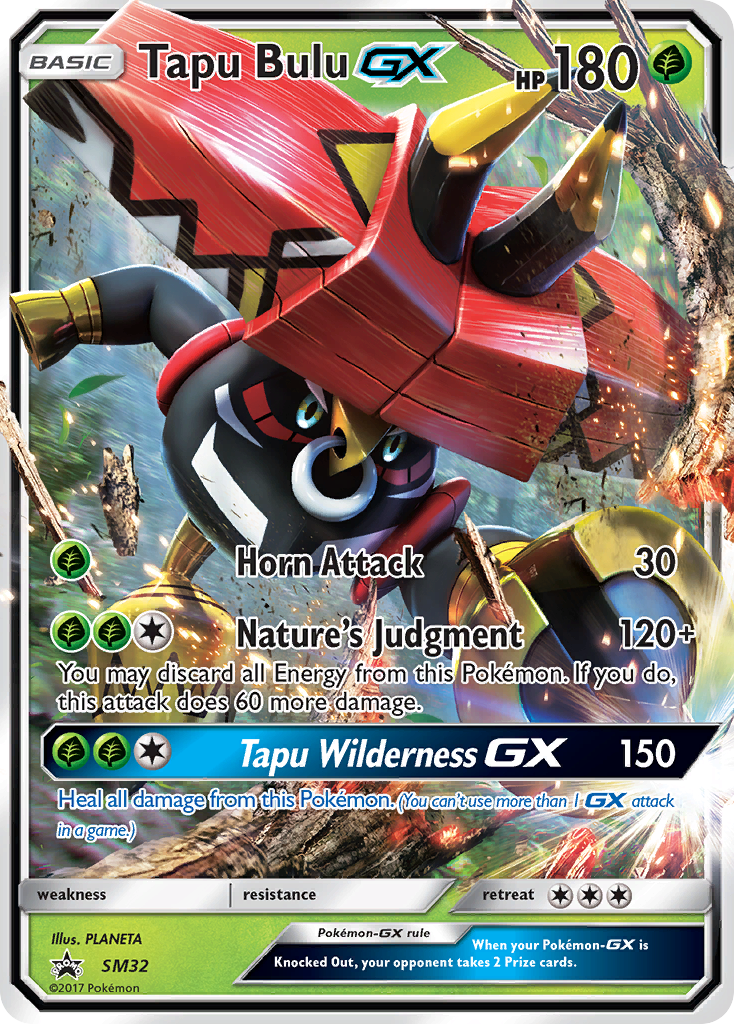 Tapu Bulu GX (SM32) [Sun & Moon: Black Star Promos] | Galactic Gamez