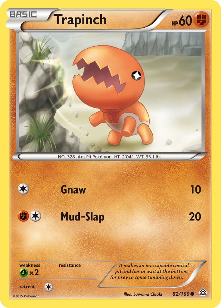 Trapinch (82/160) [XY: Primal Clash] | Galactic Gamez