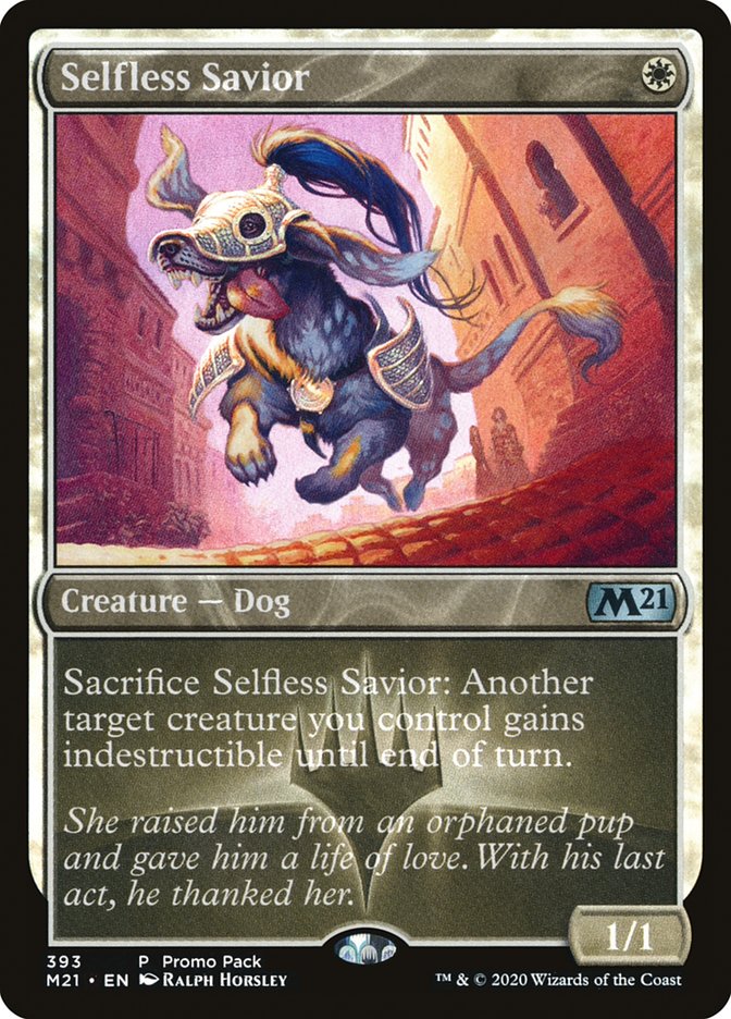 Selfless Savior (Promo Pack) [Core Set 2021 Promos] | Galactic Gamez