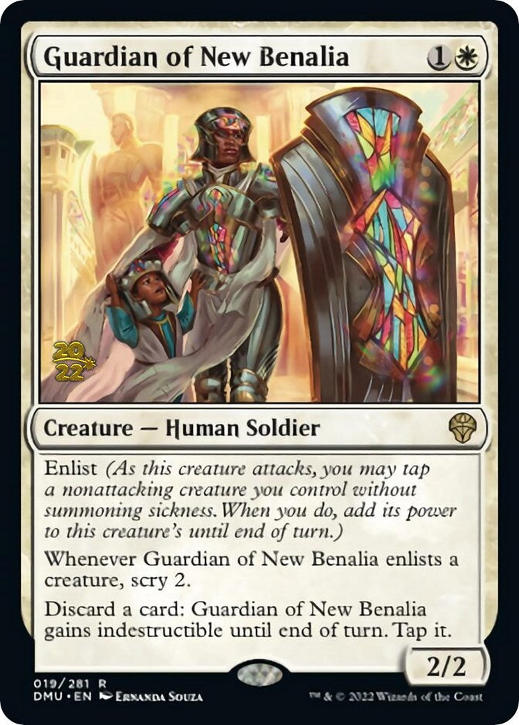 Guardian of New Benalia [Dominaria United Prerelease Promos] | Galactic Gamez