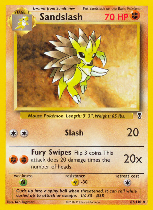 Sandslash (62/110) [Legendary Collection] | Galactic Gamez