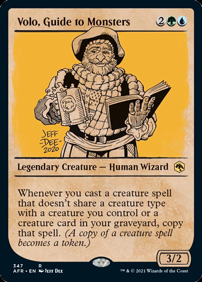 Volo, Guide to Monsters (Showcase) [Dungeons & Dragons: Adventures in the Forgotten Realms] | Galactic Gamez