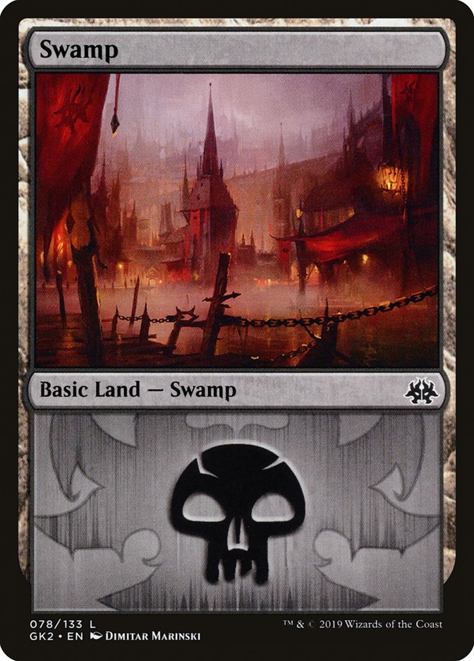 Swamp (78) [Ravnica Allegiance Guild Kit] | Galactic Gamez