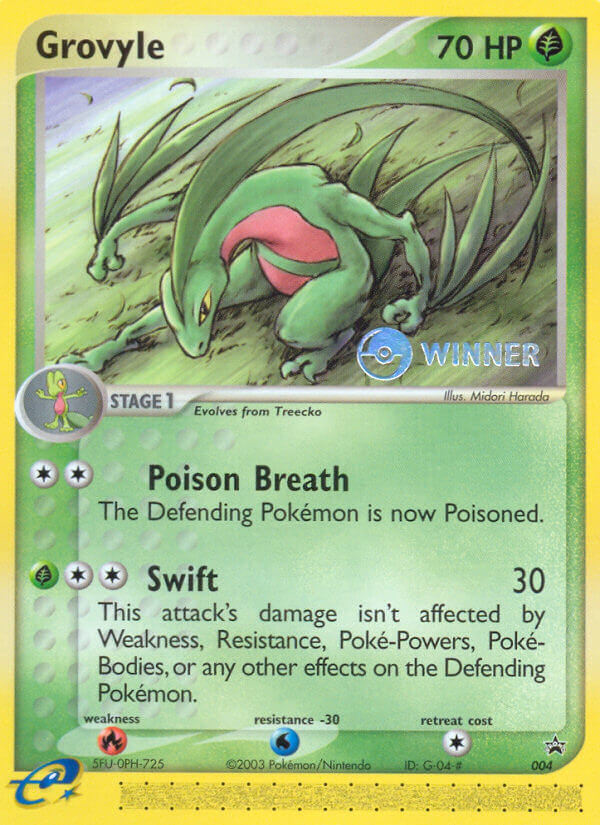 Grovyle (004) [Nintendo: Black Star Promos] | Galactic Gamez