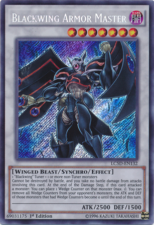 Blackwing Armor Master [LC5D-EN132] Secret Rare | Galactic Gamez