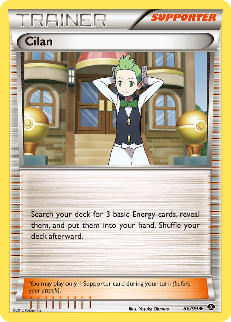 Cilan (86/99) [Black & White: Next Destinies] | Galactic Gamez