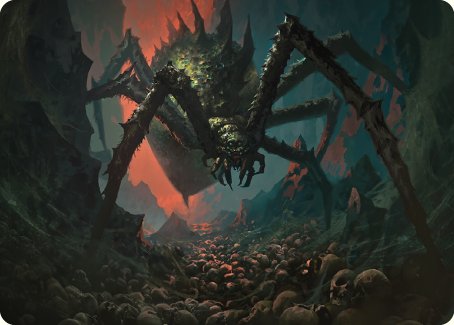 Shelob, Child of Ungoliant Art Card [The Lord of the Rings: Tales of Middle-earth Art Series] | Galactic Gamez