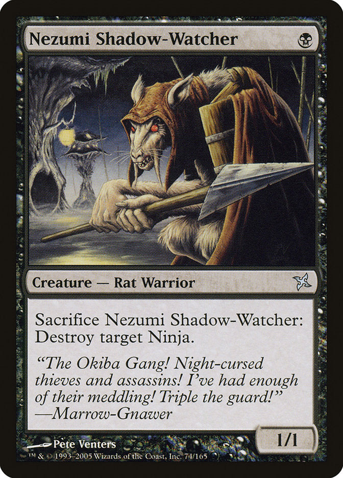 Nezumi Shadow-Watcher [Betrayers of Kamigawa] | Galactic Gamez