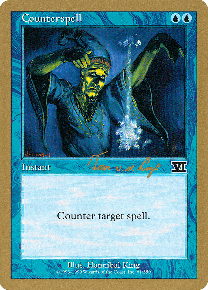 Counterspell (Tom van de Logt) [World Championship Decks 2000] | Galactic Gamez