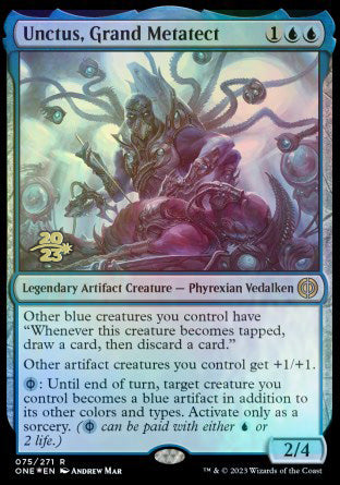 Unctus, Grand Metatect [Phyrexia: All Will Be One Prerelease Promos] | Galactic Gamez