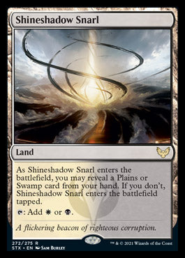 Shineshadow Snarl [Strixhaven: School of Mages] | Galactic Gamez