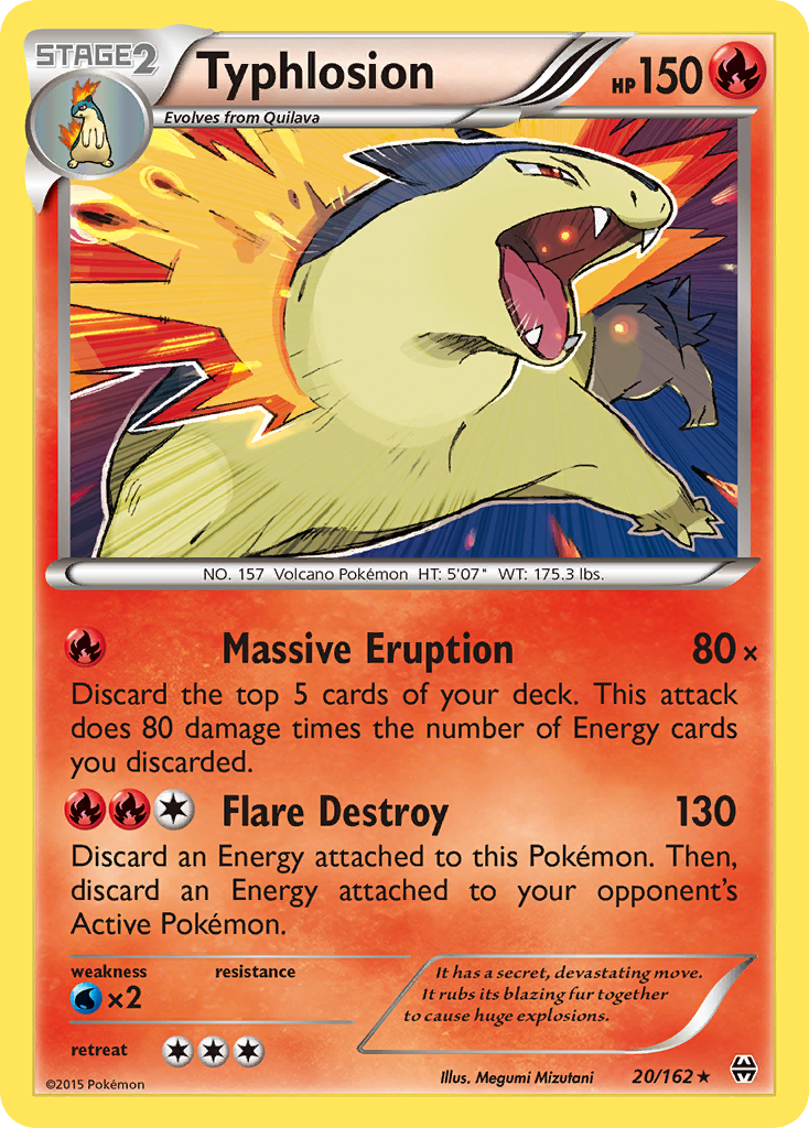 Typhlosion (20/162) [XY: BREAKthrough] | Galactic Gamez