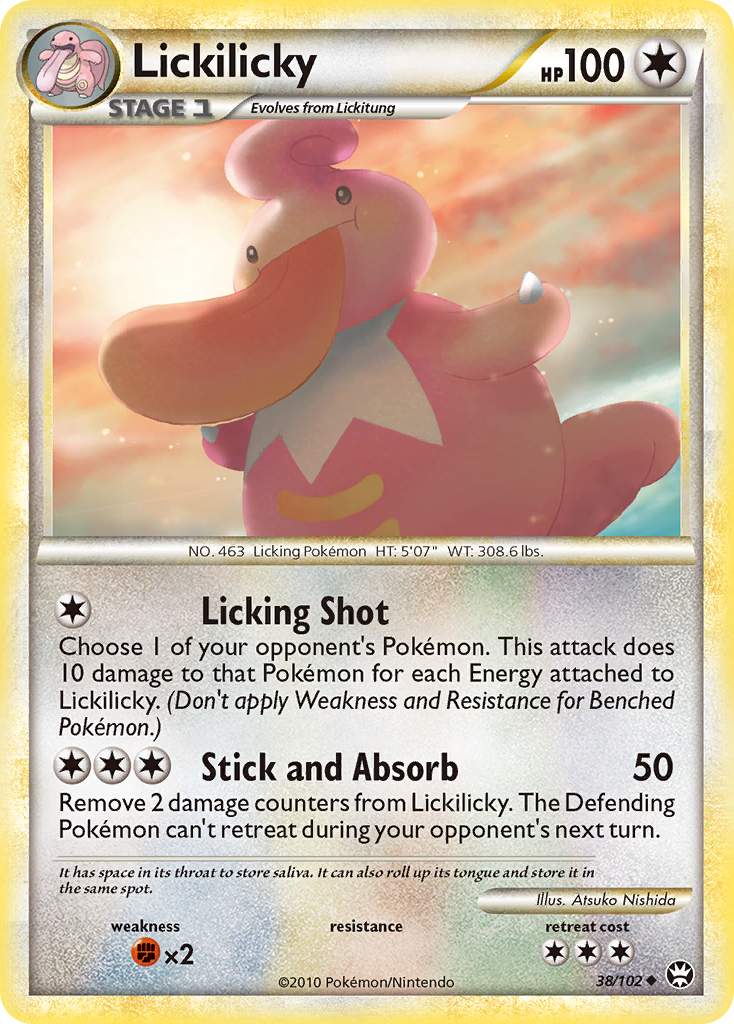 Lickilicky (38/102) [HeartGold & SoulSilver: Triumphant] | Galactic Gamez