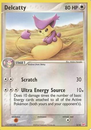 Delcatty (3/10) [EX: Trainer Kit - Latias] | Galactic Gamez