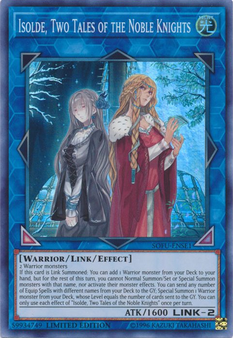 Isolde, Two Tales of the Noble Knights [SOFU-ENSE1] Super Rare | Galactic Gamez