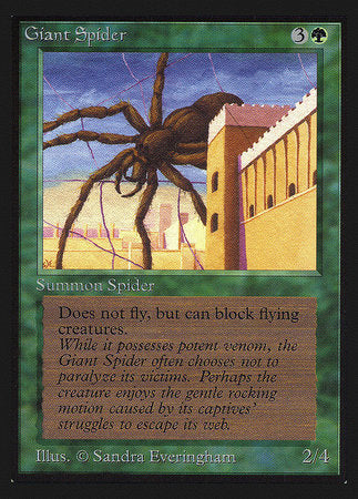 Giant Spider (IE) [Intl. Collectors’ Edition] | Galactic Gamez