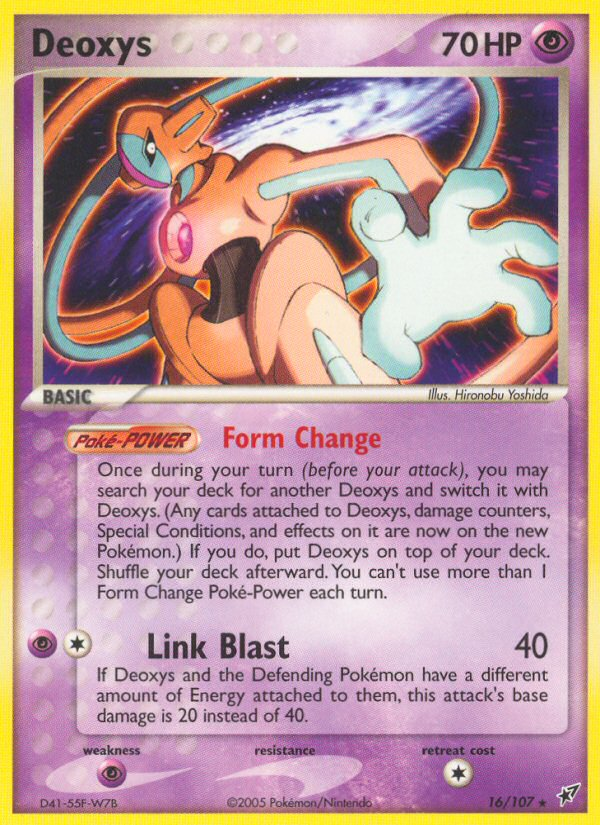 Deoxys (16/107) [EX: Deoxys] | Galactic Gamez