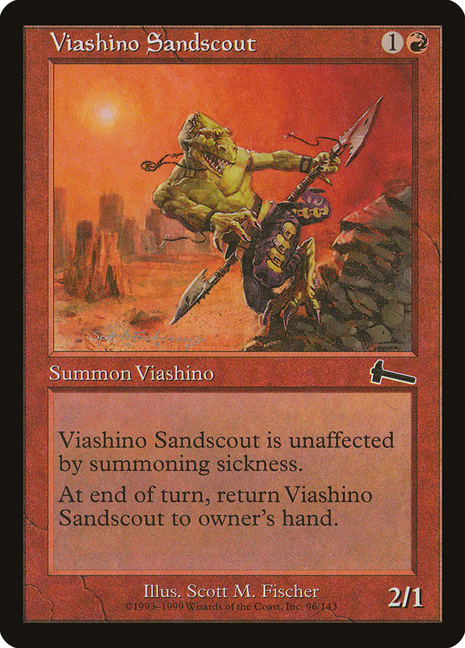Viashino Sandscout [Urza's Legacy] | Galactic Gamez