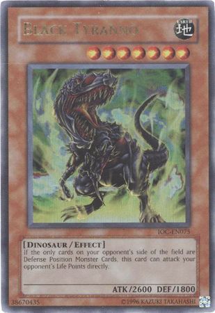 Black Tyranno [IOC-EN075] Ultra Rare | Galactic Gamez