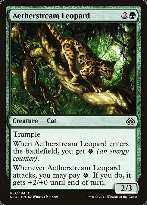 Aetherstream Leopard [Aether Revolt] | Galactic Gamez