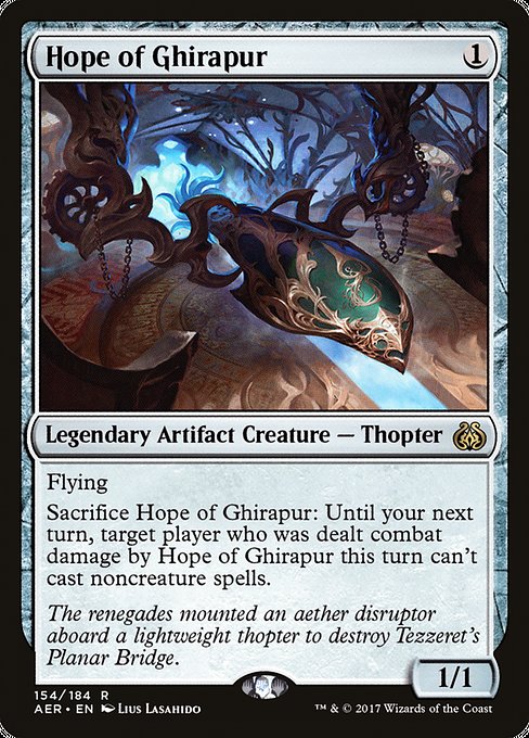 Hope of Ghirapur [Aether Revolt] | Galactic Gamez