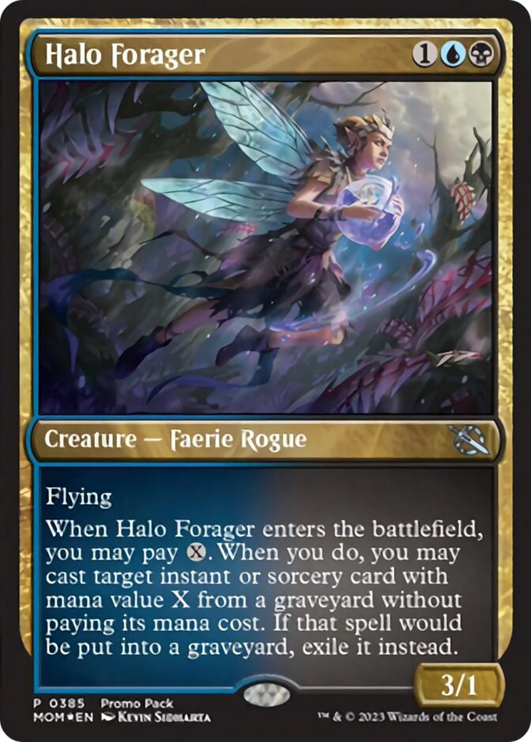 Halo Forager (Promo Pack) [March of the Machine Promos] | Galactic Gamez