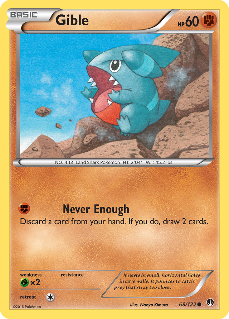 Gible (68/122) [XY: BREAKpoint] | Galactic Gamez