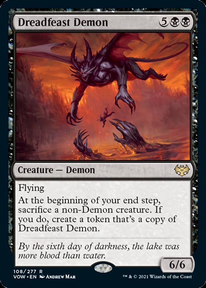 Dreadfeast Demon [Innistrad: Crimson Vow] | Galactic Gamez