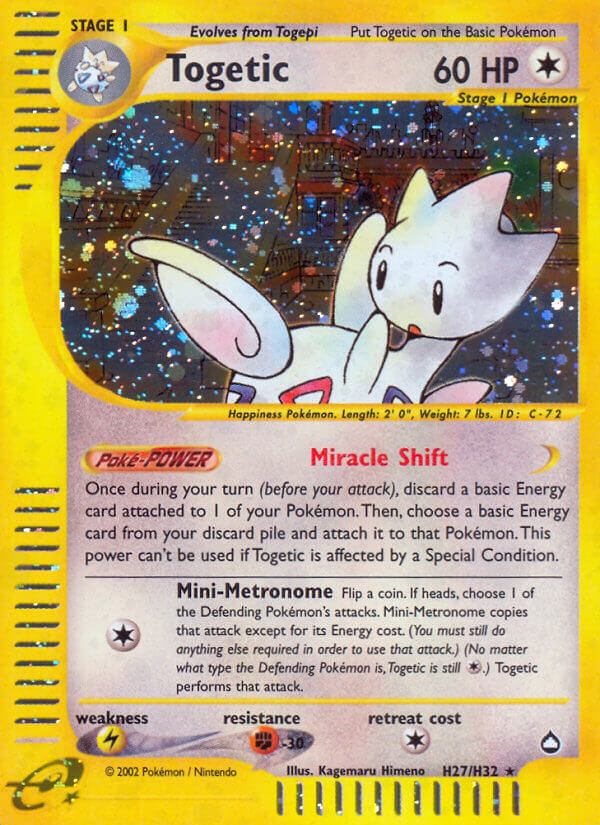 Togetic (H27/H32) [Aquapolis] | Galactic Gamez