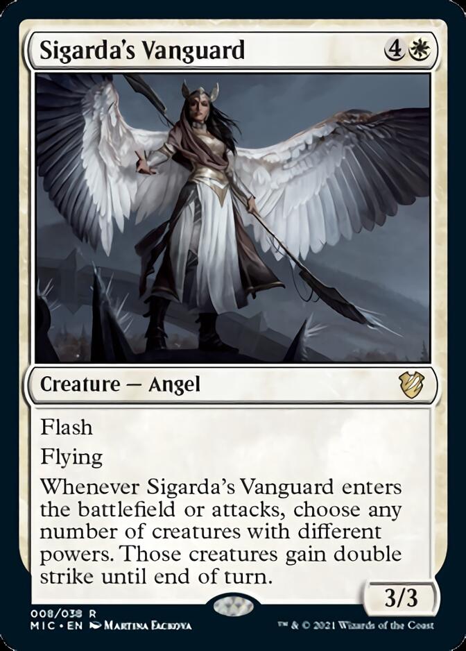 Sigarda's Vanguard [Innistrad: Midnight Hunt Commander] | Galactic Gamez