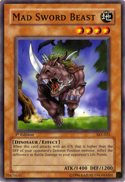 Mad Sword Beast [SKE-022] Common | Galactic Gamez