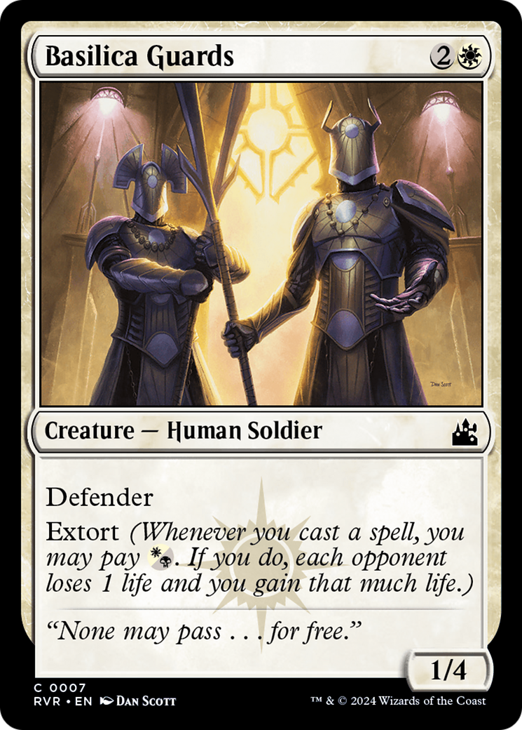 Basilica Guards [Ravnica Remastered] | Galactic Gamez