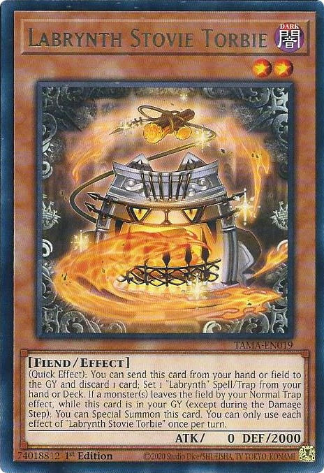 Labrynth Stovie Torbie [TAMA-EN019] Rare | Galactic Gamez