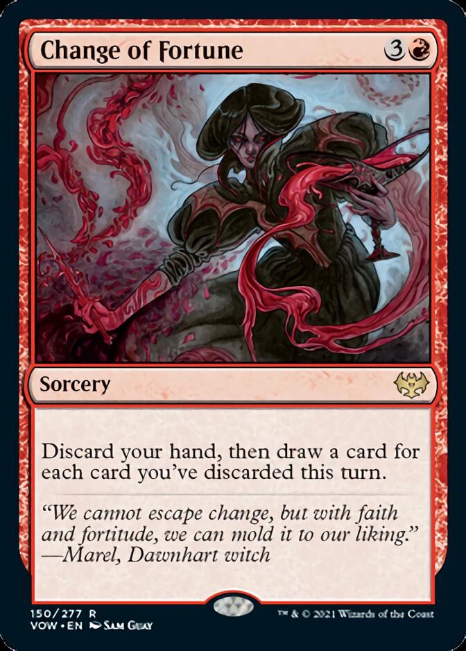 Change of Fortune [Innistrad: Crimson Vow] | Galactic Gamez