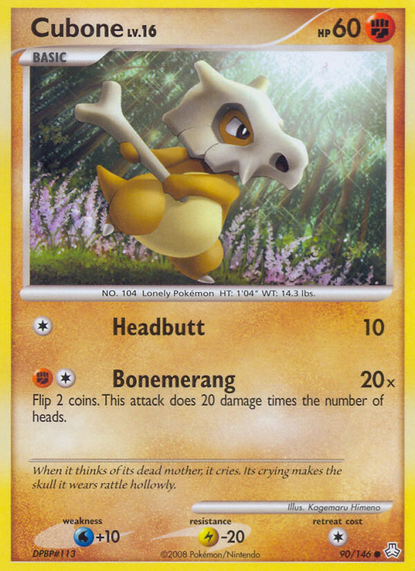 Cubone (90/146) [Diamond & Pearl: Legends Awakened] | Galactic Gamez