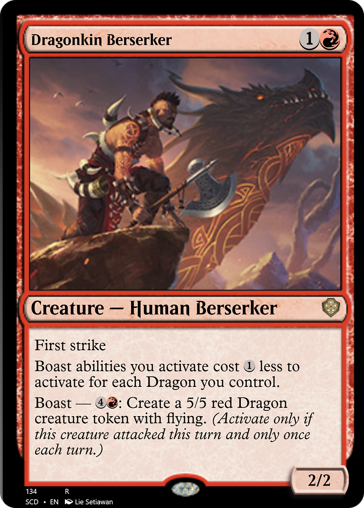 Dragonkin Berserker [Starter Commander Decks] | Galactic Gamez