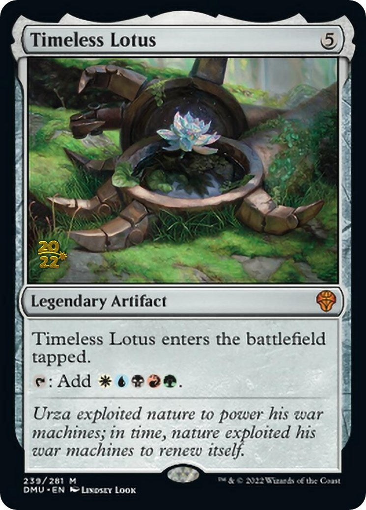 Timeless Lotus [Dominaria United Prerelease Promos] | Galactic Gamez