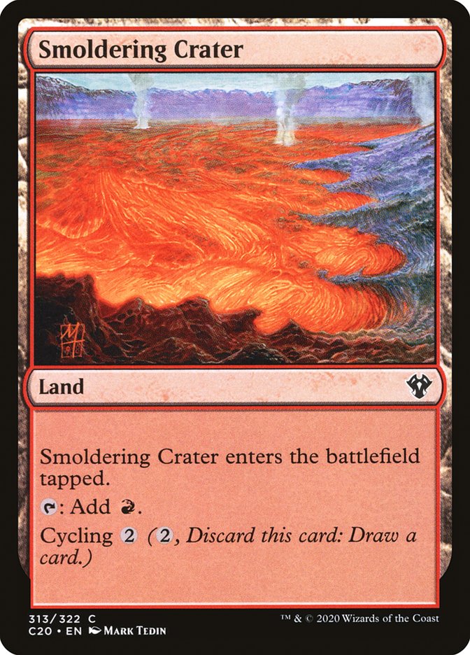 Smoldering Crater [Commander 2020] | Galactic Gamez