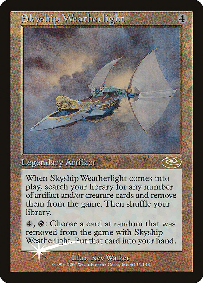 Skyship Weatherlight (Kev Walker) [Planeshift] | Galactic Gamez