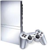 Silver Slim Playstation 2 System - Playstation 2 | Galactic Gamez
