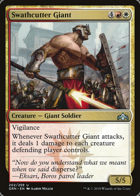 Swathcutter Giant [Guilds of Ravnica] | Galactic Gamez