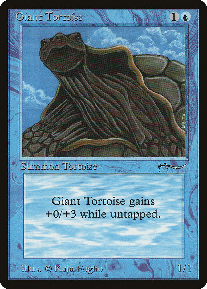 Giant Tortoise (Light Mana Cost) [Arabian Nights] | Galactic Gamez
